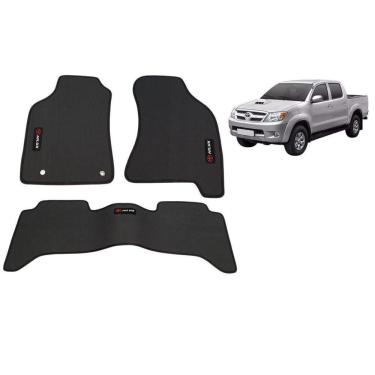 Imagem de Tapete Borracha Hilux 2005 Até 2011 Com Traseiro Interiço
