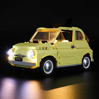 Imagem de BRIKSMAX Led Lighting Kit for Creator Fiat 500,Compatible with Lego 10271 Building Blocks Model- Not Include The Lego Set