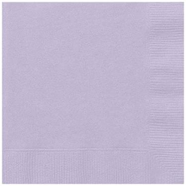 Imagem de Guardanapos para bebidas de lavanda, 20 unidades