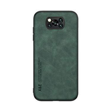 Imagem de Kepuch - Capa para Xiaomi Poco X3/X3 NFC - Case com Placa de Metal Embutida - Verde