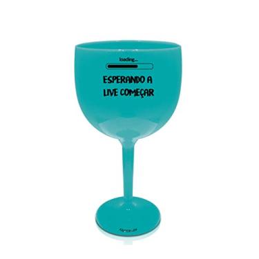 Imagem de Taça Gin Azul Tiffany Personalizada Para Live