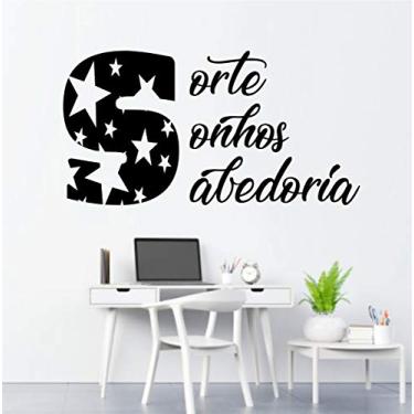 Imagem de Adesivo de Parede Frase mod36 Sonhos tamanho 50cmx80cm