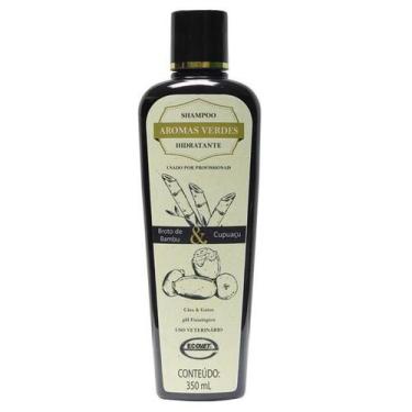 Imagem de Shampoo Aromas Verdes Hidratante Broto De Bambu E Cupuaçu 350ml - Ecov
