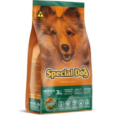 Imagem de Ração Special Dog Vegetais Adultos 3Kg