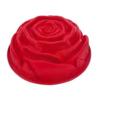 Imagem de Forma De Silicone Formato De Rosa - Mimo Style