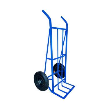 Imagem de Carrinho Armazém Transporte Carga Caixa 400Kg Extra Forte