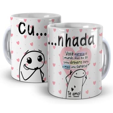 Imagem de Caneca Branca - Meme Flork Cunhada Você merecia o mundo