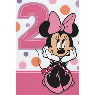 Imagem de Heartline by Hallmark Cartão de feliz aniversário Minnie Mouse para meninas