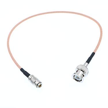 Imagem de Alvin's Cables DIN 1.0 2.3 Mini BNC para BNC macho HD SDI 6G cabo de proteção dupla para Blackmagic HyperDeck Shuttle mais fácil de conectar e desconectar, 0.3 meter