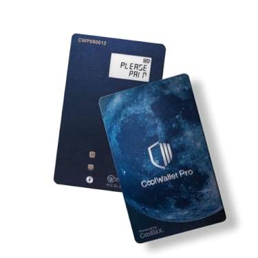 Imagem de CoolWallet Carteira Pro Crypto Hardware - Bluetooth, sem fio, NFT e MetaMask - Portátil do tamanho de cartão de crédito, seguro armazenamento frio para Bitcoin, Ethereum, tokens ERC20, tokens
