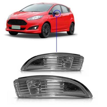Imagem de Pisca Retrovisor New Fiesta 2011 2012 2013 2014 2015 - FITAM, Esquerdo
