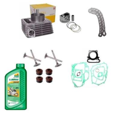 Imagem de Kit Cilindro motor Cbx 250 Twister Tornado ate 2008 Com Oleo - METAL L