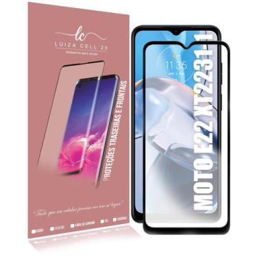 Imagem de Película De Vidro 3d Borda Curvada Compativel Moto E22 XT2239 6.5 - Lu