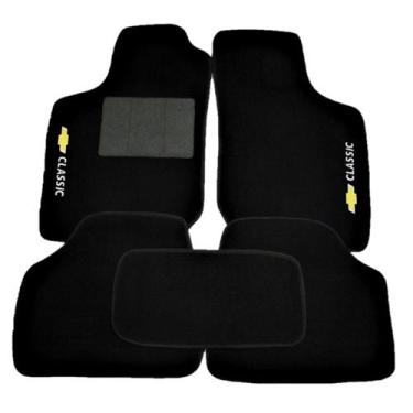 Imagem de Jogo de Tapete Corsa Classic 2010-2012 Carpete Base pinado - Scar Aces