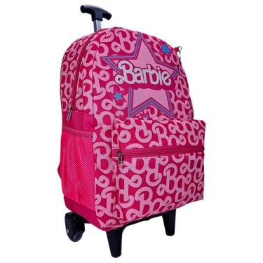 Imagem de Mochila Barbie menina  juvenil rodinhas Bolsa Infantil escolar  - Box 