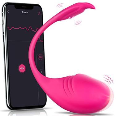 Imagem de Adult Sex Toys Women Sex Toy-Wearable Panty Couple Vibrator Dildo with 10 Vibrations, Long Distance Vibe Rechargeable Vibrating Panties with APP Control, G spot Clit Stimulator for Women
