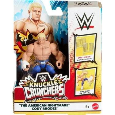 Imagem de WWE Knuckles Crunchers 10 cm Action Figure - Cody Rhodes (The American Nightmare) Figures + Accessory