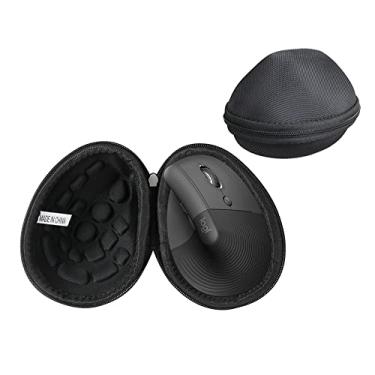 Imagem de Adada Capa rígida de viagem para mouse ergonômico vertical Logitech Lift (preto)