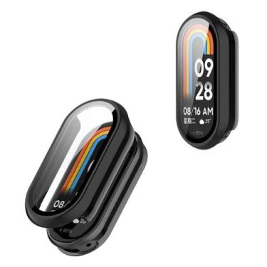 Imagem de Capa acrilico c/ vidro compatível com Smart Band 9 - TECK KING