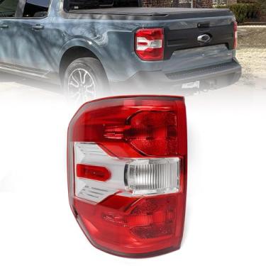 Imagem de FIONE Conjunto de luz traseira externa modelo de halogênio compatível com Ford Maverick 2022 2023 2024 luz de freio traseira lado esquerdo do motorista LH