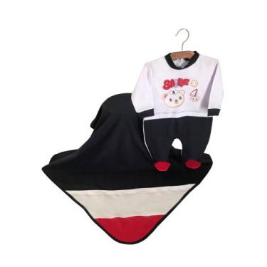 Imagem de Saída De Maternidade Masculino Roupinha De Bebê - Asas de Anjo, Branco