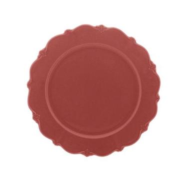 Imagem de Prato Raso Porcelana Fancy Wolff Rose