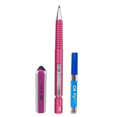 Imagem de Kit 3 Lapiseira Tecnocis 2.0 Rosa + Grafite + Borracha Lápis