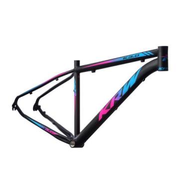 Imagem de Quadro Bicicleta Aro 29 Alumínio 6061 Mtb - KRW, 15.5, Preto, Rosa, Az