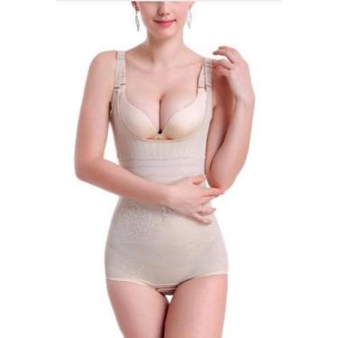 Imagem de Cinta Modeladora Pós Parto Redutora De Medidas Shapewear - Colon, Crem