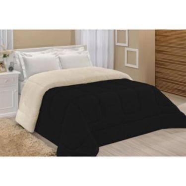 Imagem de Coberdrom Sherpa Casal Queen Preto-145PR - Luck Baby