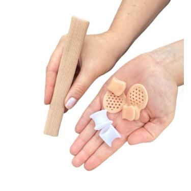 Imagem de Kit Protetor De Dedo Mindinho Joanete Órtese Sem Dores No Pé - Zaida