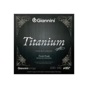 Imagem de Encordoamento Violão Nylon Alta Giannini Titanium Genwta