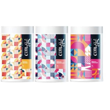 Imagem de OHMYGOD CRONOGRAMA CAPILAR PROFISSIONAL 3 MÁSCARAS 1 kg