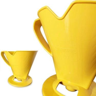 Imagem de Porta filtro colorido 103 Coador Supremo Café cozinha  - DECOR AJM, AM