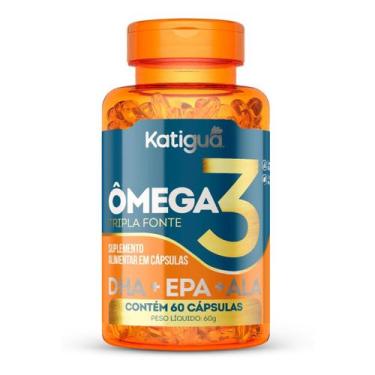 Imagem de Omega 3 Tripla Fonte 1000MG 60CAPS - Katiguá, NATURAL