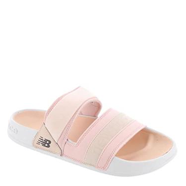 Imagem de New Balance Sandália feminina 202 V1, Rosa vintage/sal marinho/champanhe metálico, 6