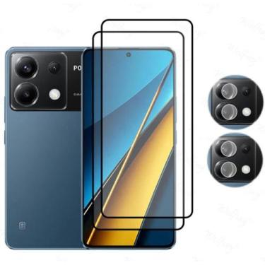 Imagem de Película 5D Cerâmica Xiaomi Poco X3 X4 X5 X6 Pro mais Película Câmera 