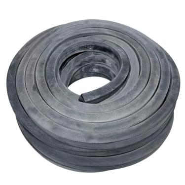 Imagem de Borracha Perfil Esponjoso Vedação 40x25mm Macio - 10 Metros Borrachas londrina