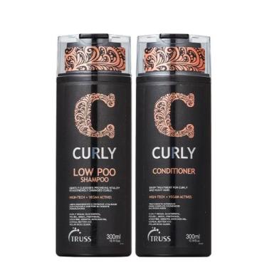 Imagem de Truss Curly Kit Low Poo Shampoo e Condicionador 300ml