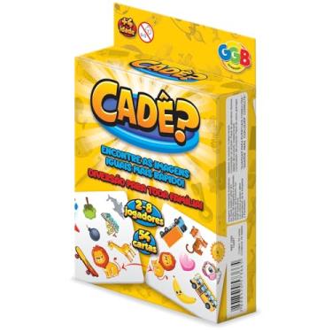 Imagem de GGB Jogo de Cartas Educativo Cadê?