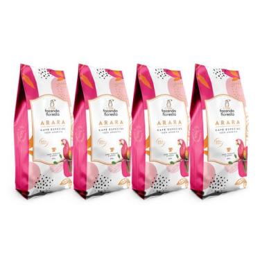 Imagem de Kit Café Especial Fazenda Floresta Arara Moído  4 pacotes de 250g - CA