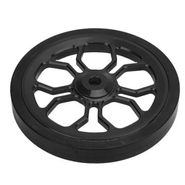 Imagem de Liga de Alumínio Roda Fácil, Rolamento de Bicicleta Dobrável de Roda Leve e Fácil Roda Fácil para Andar de Bicicleta (Caderno preto)