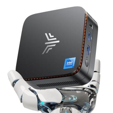 Imagem de KAMRUI Ak1 Plus Mini Pc, Computador De Mesa 12º N95 (Até 3,4 Ghz) Mini Computadores 16 Gb De Ram 512 Gb Ssd, Micro Pc, Mini Torre Pc Desktop Suporte 4K Hdmi, Wi-Fi Duplo, Bt4.2 Para Negócios Home O