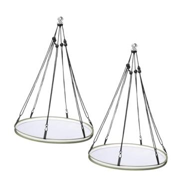 Imagem de WeiLaiKeQi Pacote com 2 Bandejas Coletoras de Sementes para Pássaros, Acessórios para Jardim, Diâmetro 50,5 cm