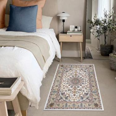 Imagem de 2 Tapete Quarto Beira de Cama Antiderrapante 60 X 90 Tu Vr - IDEALIZA,