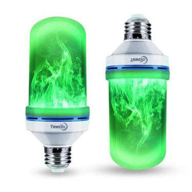 Imagem de Lâmpada LED com efeito de chama Yewclls E26 Fire Bulb 1.8 W, pacote co