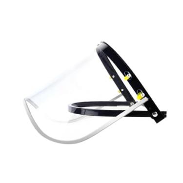 Imagem de Xgdsnly Protetor Facial, Viseira Protetora Versátil, Flexível E Resistente, Ajustável para Capina, Moagem, Jardinagem, Corte, Homens, Claro, Tamanho real