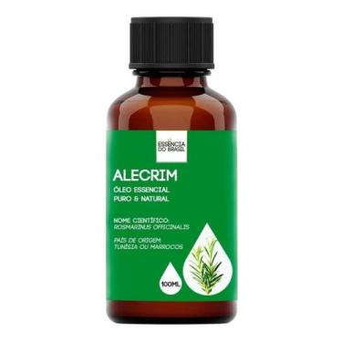 Imagem de Óleo Essencial Alecrim 100Ml - Puro E Natural - Essência Do Brasil