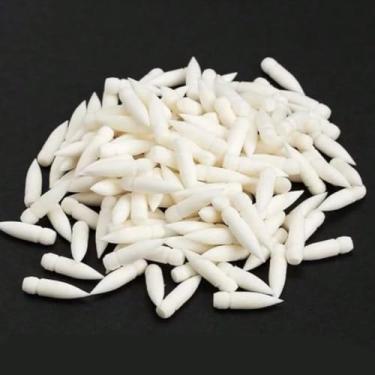 Imagem de Yolaka Pontas de caneta marcadora, 100 peças, tinta acrílica, ponta de substituição para desenho, escrita, pontas de pincel macias compatíveis com conjuntos de cores Languo da série Guangna