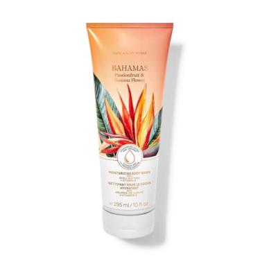 Imagem de Bath and Body Works Bahamas Sabonete líquido hidratante de maracujá e flor de bananeira, 283 g (Bahamas Maracujá e flor de banana)